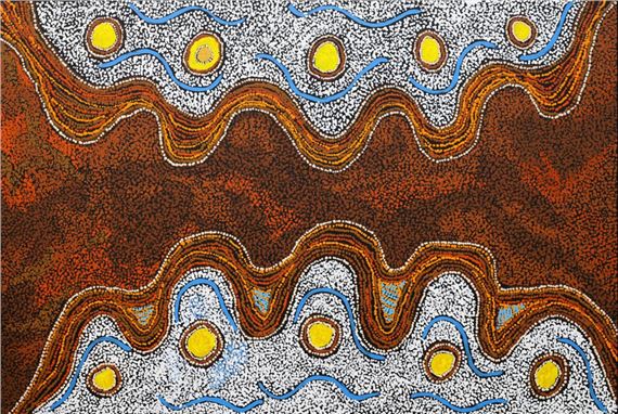 "Soakage" by Langaliki Robin, Painted in 2021