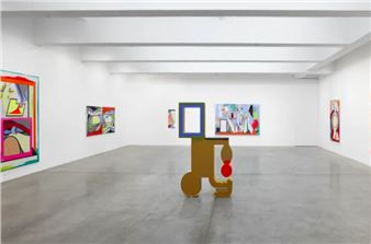 Thomas Scheibitz: Argos Eyes - Tanya Bonakdar Gallery, New York
