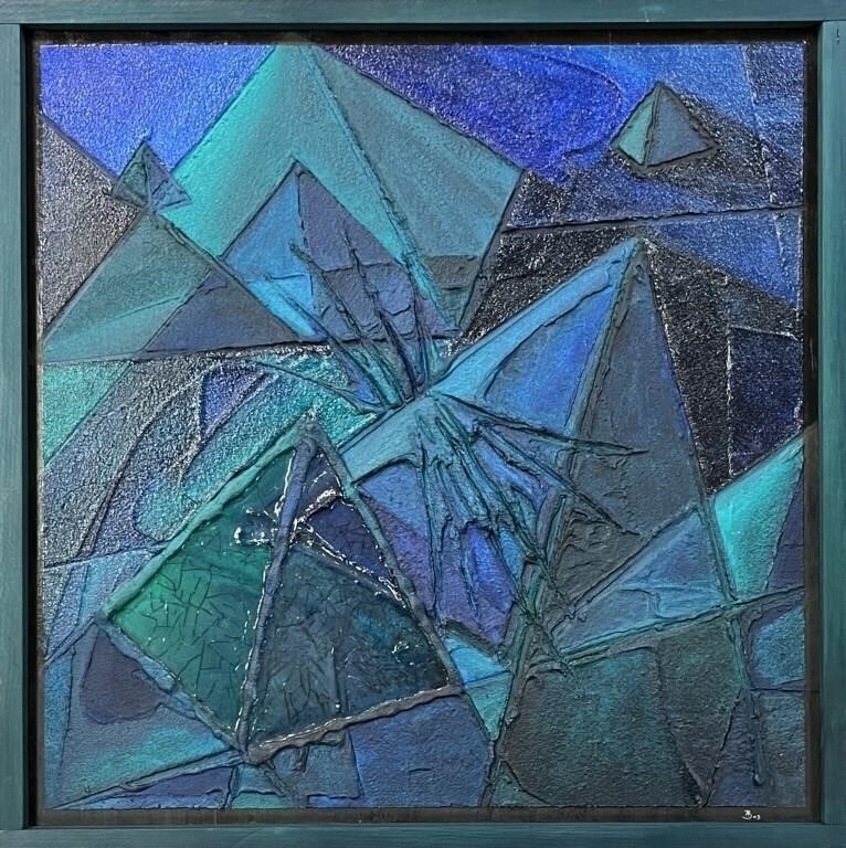 Artwork by Paul André Babin, PAUL ANDRÉ BABIN - MEDIANES - 2003, Made of ACRYLIC PAINT