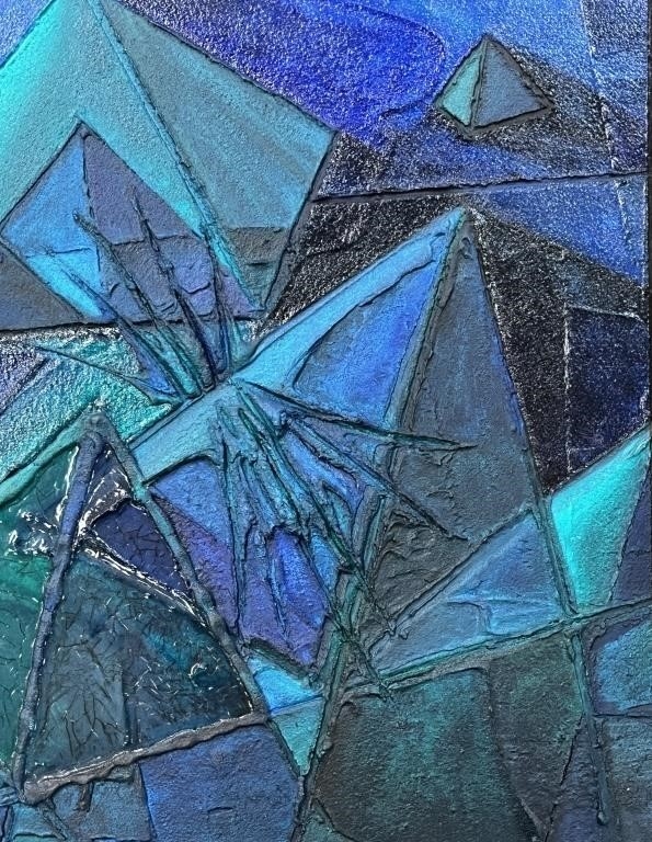 Artwork by Paul André Babin, PAUL ANDRÉ BABIN - MEDIANES - 2003, Made of ACRYLIC PAINT