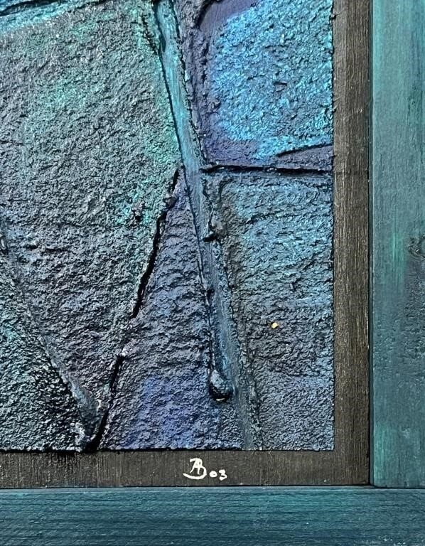 Artwork by Paul André Babin, PAUL ANDRÉ BABIN - MEDIANES - 2003, Made of ACRYLIC PAINT