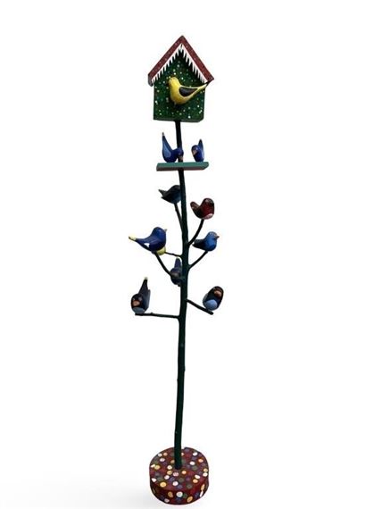 IAN FANCY - BIRDS & BIRDHOUSE CARVING by Ian Fancey, 1940