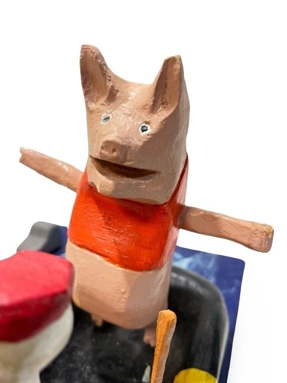 Artwork by Ian Fancey, IAN FANCY - WET AND WILD, Made of White Pine