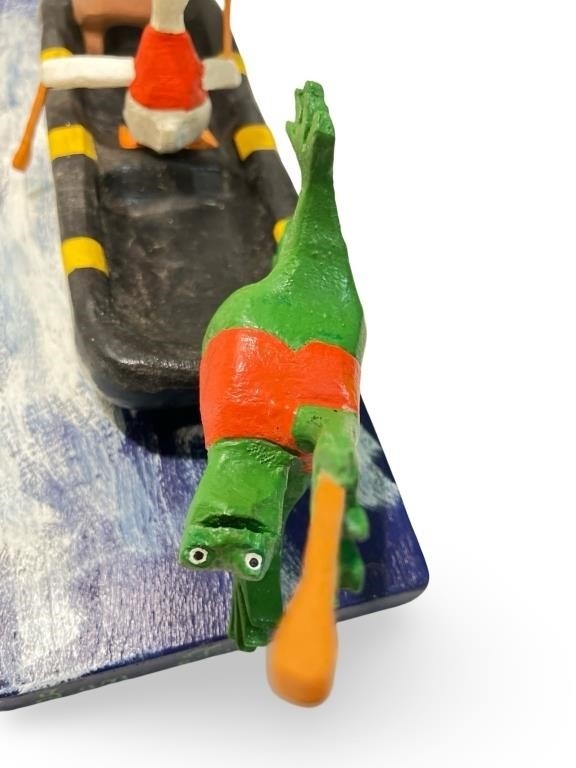 Artwork by Ian Fancey, IAN FANCY - WET AND WILD, Made of White Pine