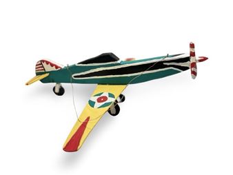 DOMINIC EMBERLEY - HANGING AIRPLANE - SIGNED DJE - Dominic J. Emberley