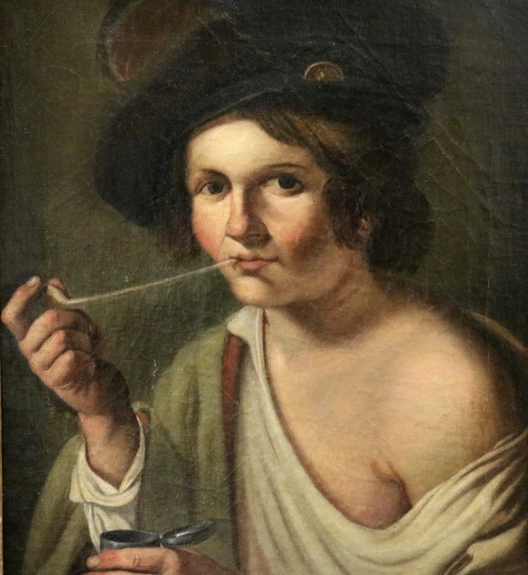 Italian School, 18th Century | Portrait Of Young Man With A Pipe ...