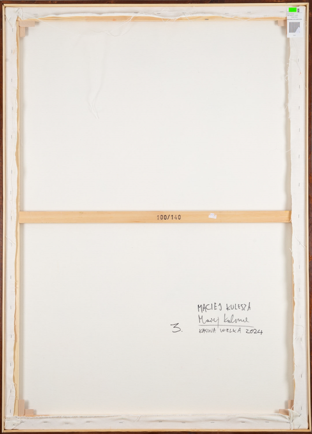 Maciej Kulesza | Untitled 3 (2024) | MutualArt