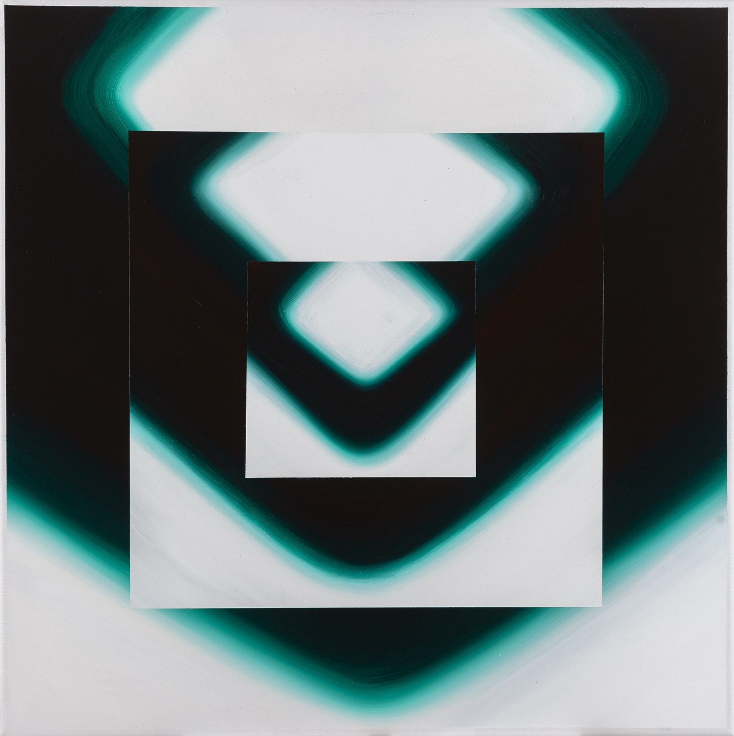 Artwork by Filip Dawidowski, Magnetize, Made of acrylic/canvas