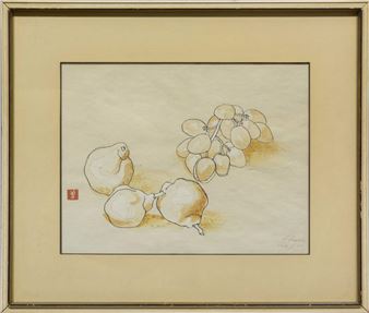 Still Life Fruit - Yasui Sotaro