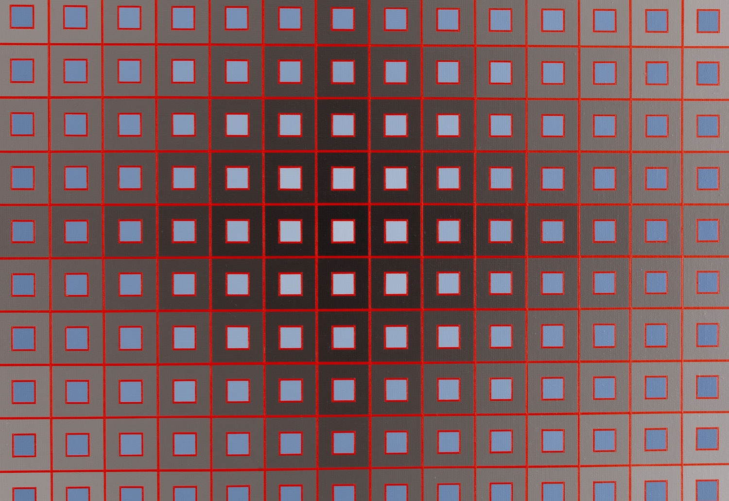 Artwork by Izabela Kozłowska, Illusion XXI S, Made of acrylic/canvas