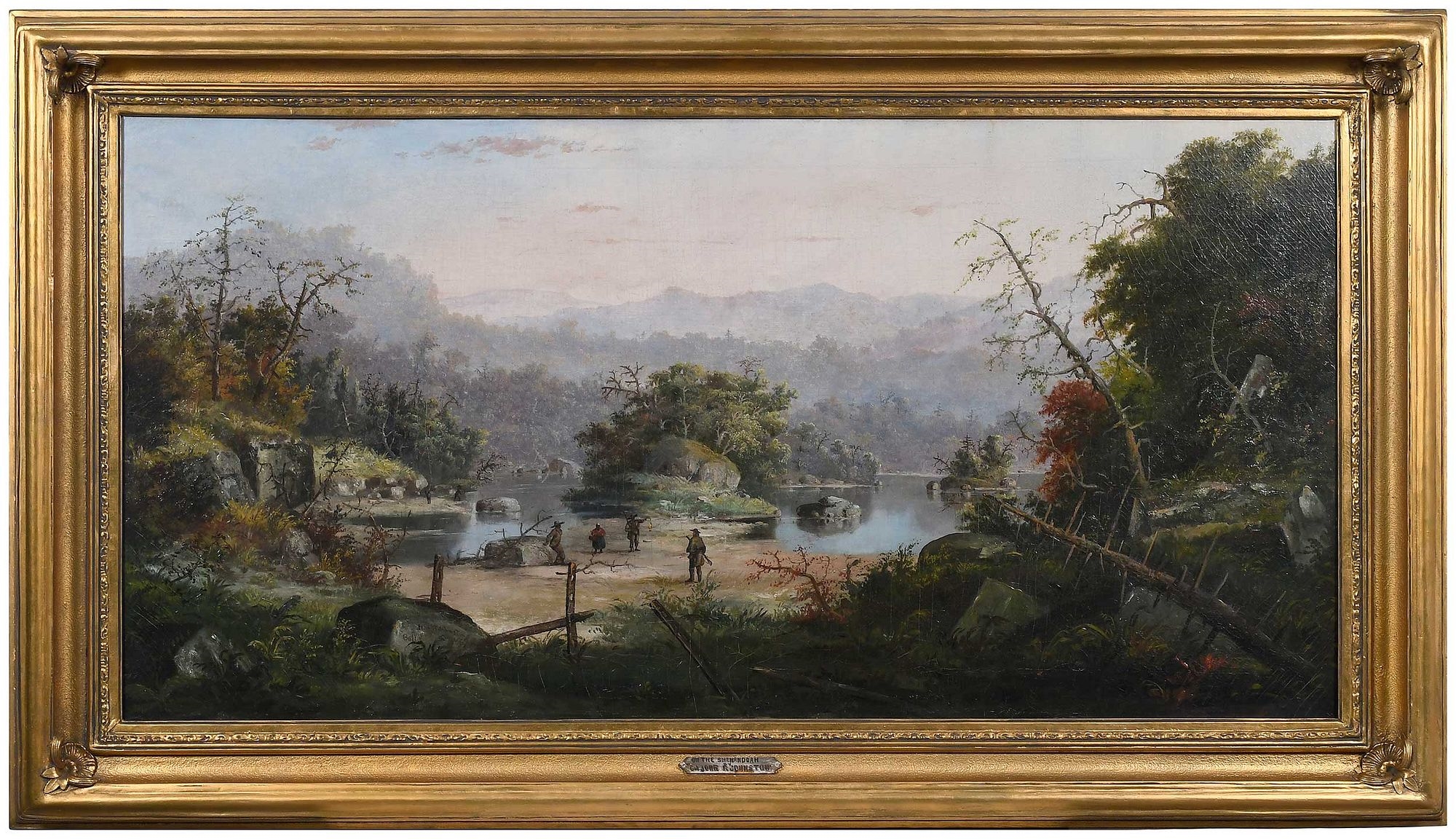 John R. Johnston | On the Shenandoah (1863) | MutualArt