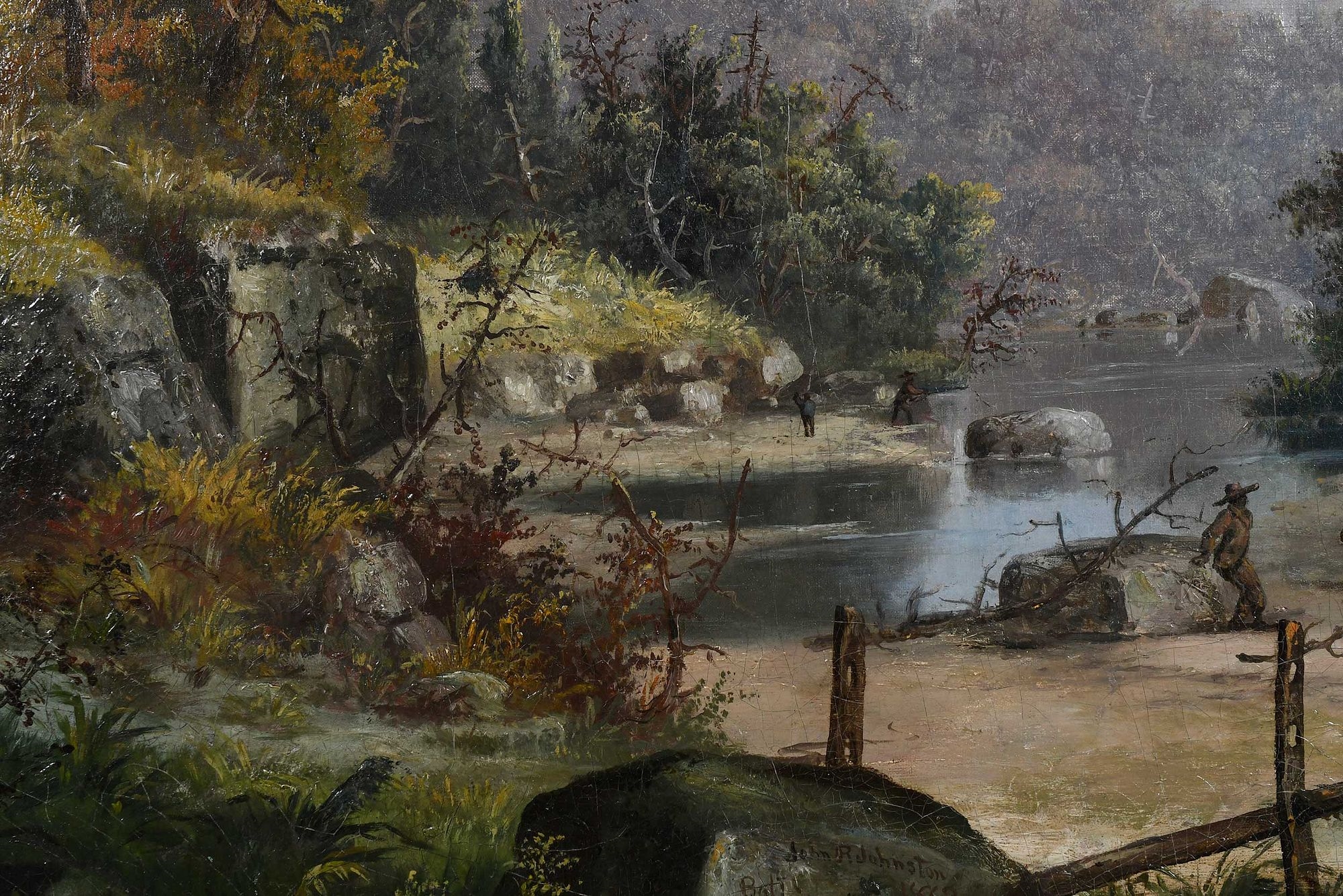 John R. Johnston | On the Shenandoah (1863) | MutualArt