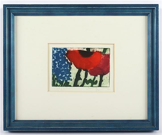 Klaus Fussmann | Mohn u. Vergissmeinnicht | MutualArt