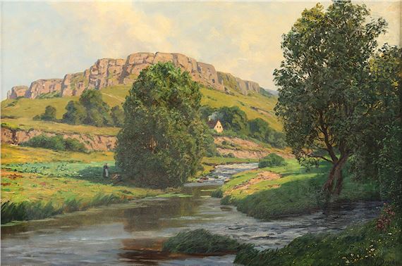 "An der Kyll bei Gerolstein" - Wilhelm Degode