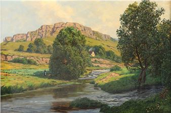 &quot;An der Kyll bei Gerolstein&quot; - Wilhelm Degode