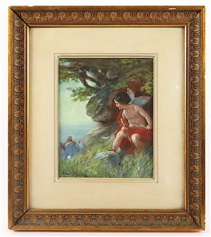"Amor und Venus" by Ernst Roeber