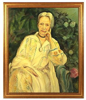 &quot;Portrait einer Frau&quot; - Hugo Ernst Schnegg