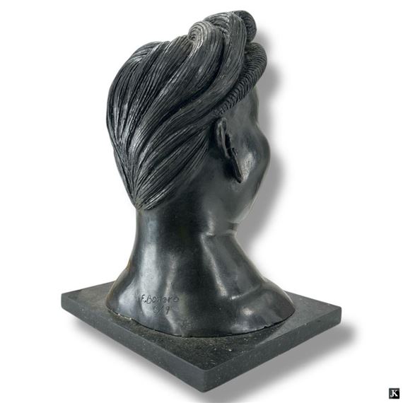 Fernando Botero | After Fernando Botero Bronze Head of a Woman | MutualArt