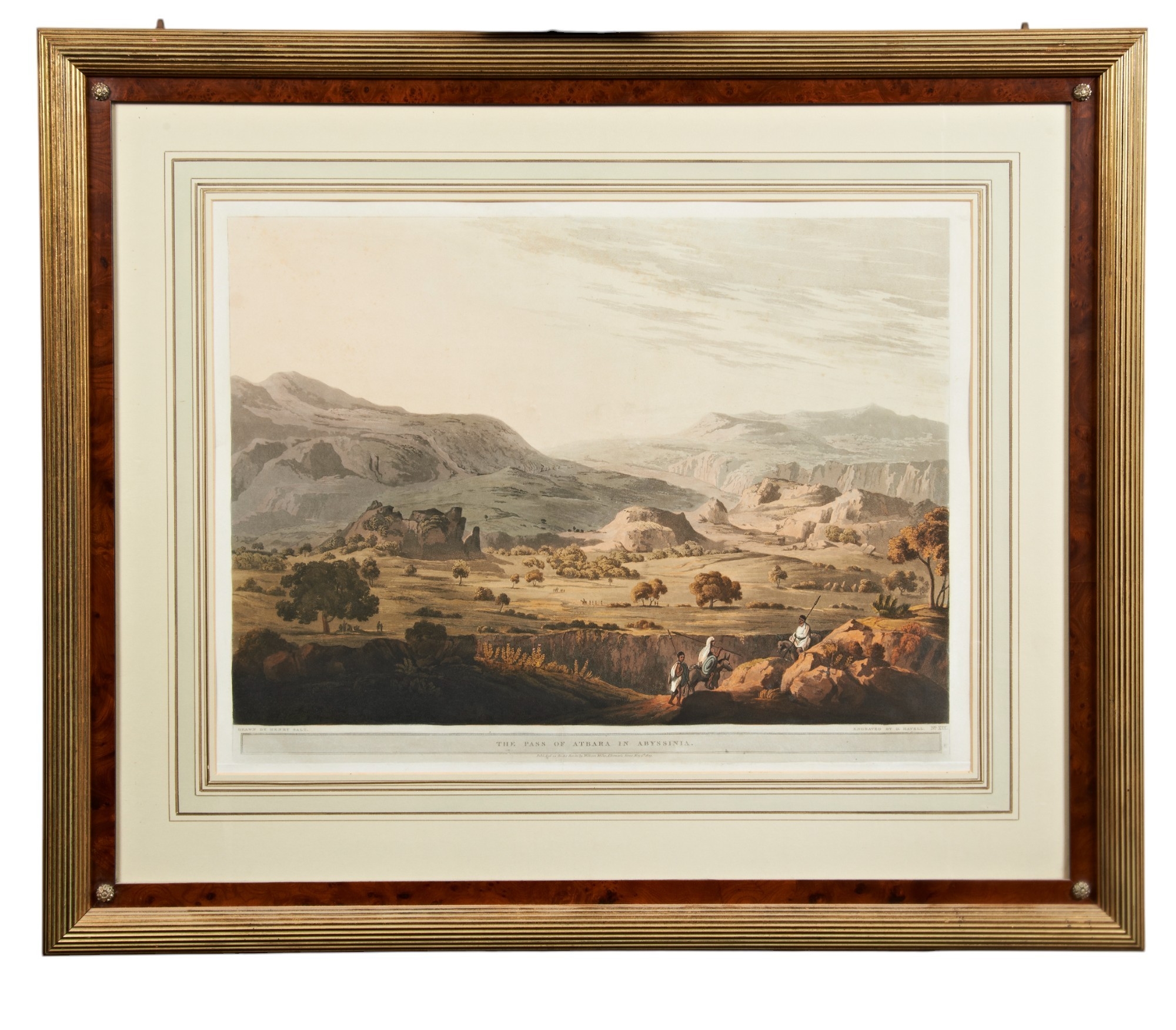 Henry Salt | THE TOWN OF DIXAN IN ABYSSINIA' & 'THE PASS OF ATBARA IN ...
