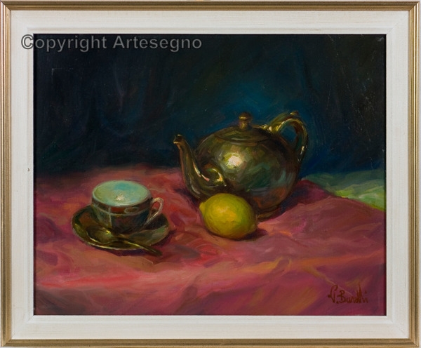 Artwork by Tiziano Burelli, Senza titolo, Made of Oil on canvas