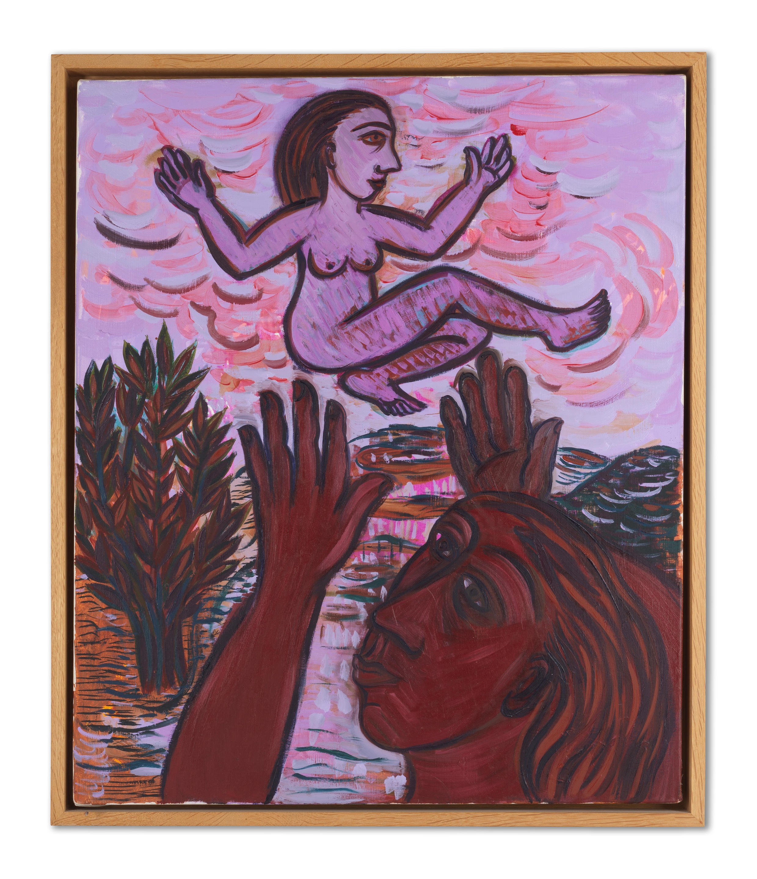 Artwork by Eileen Cooper, Seventh Heaven, Made of oil on canvas