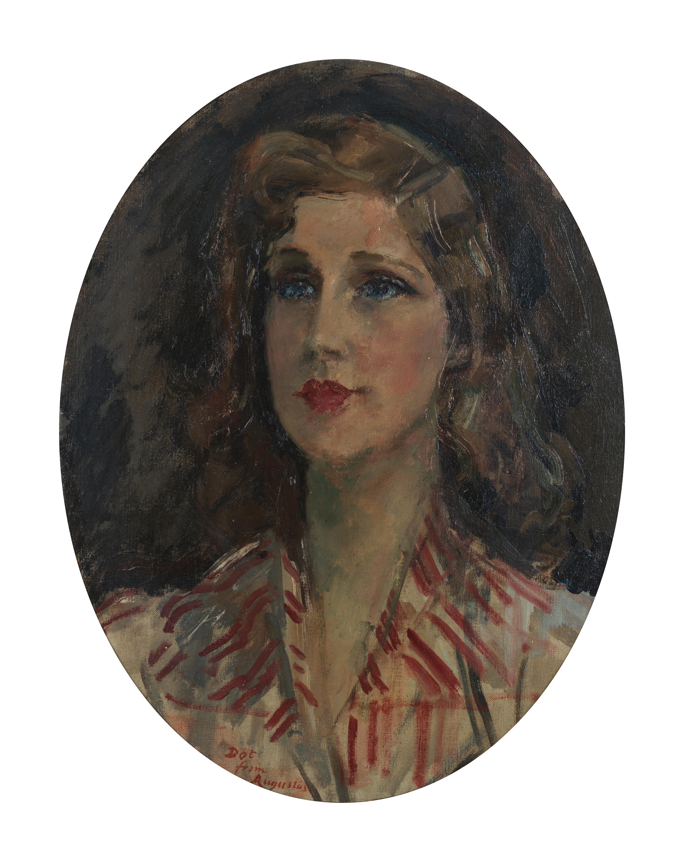 Augustus Edwin John | A Portrait of Lady Dorothy Ashley-Cooper (1930s ...