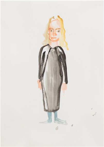 Katherine by Chantal Joffe, Executed in 2006