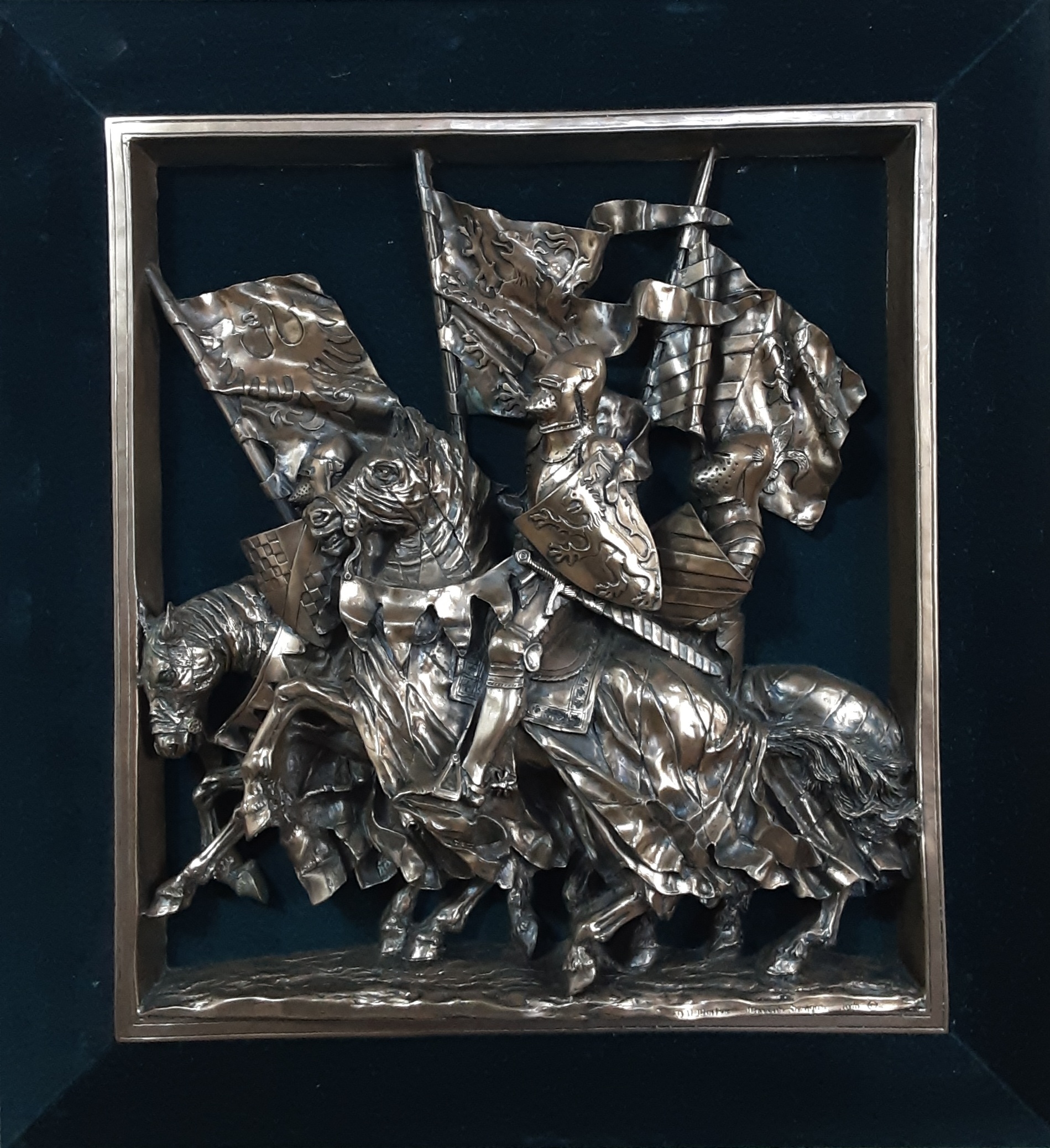 Morton | MARCUS DESIGNS ST GEORGE WALL SCULPTURE | MutualArt