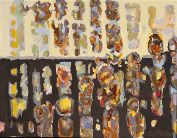 Lucien BEYER (1908-1983) Monastic calm Canvas signed lower right, titled on reverse. 50 x 65 cm - Lucien Beyer