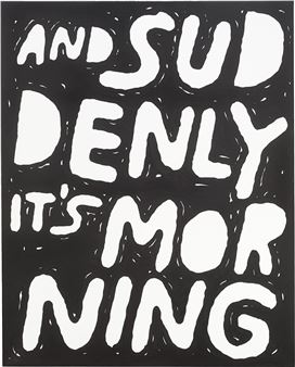 AND SUDDENLY IT'S MORNING - Stefan Marx