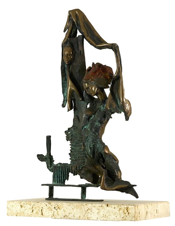 Artwork by Nuccio Fontanella, Senza titolo, Made of bronze