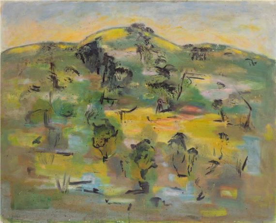 Abstract Landscape by Valerie Albiston