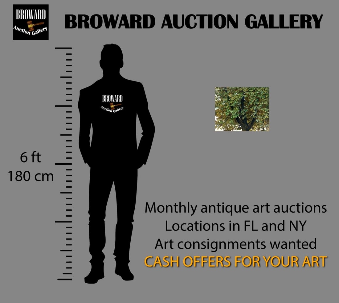 Artwork by Robert van Vorst Sewell, Landscape, Made of oil on board