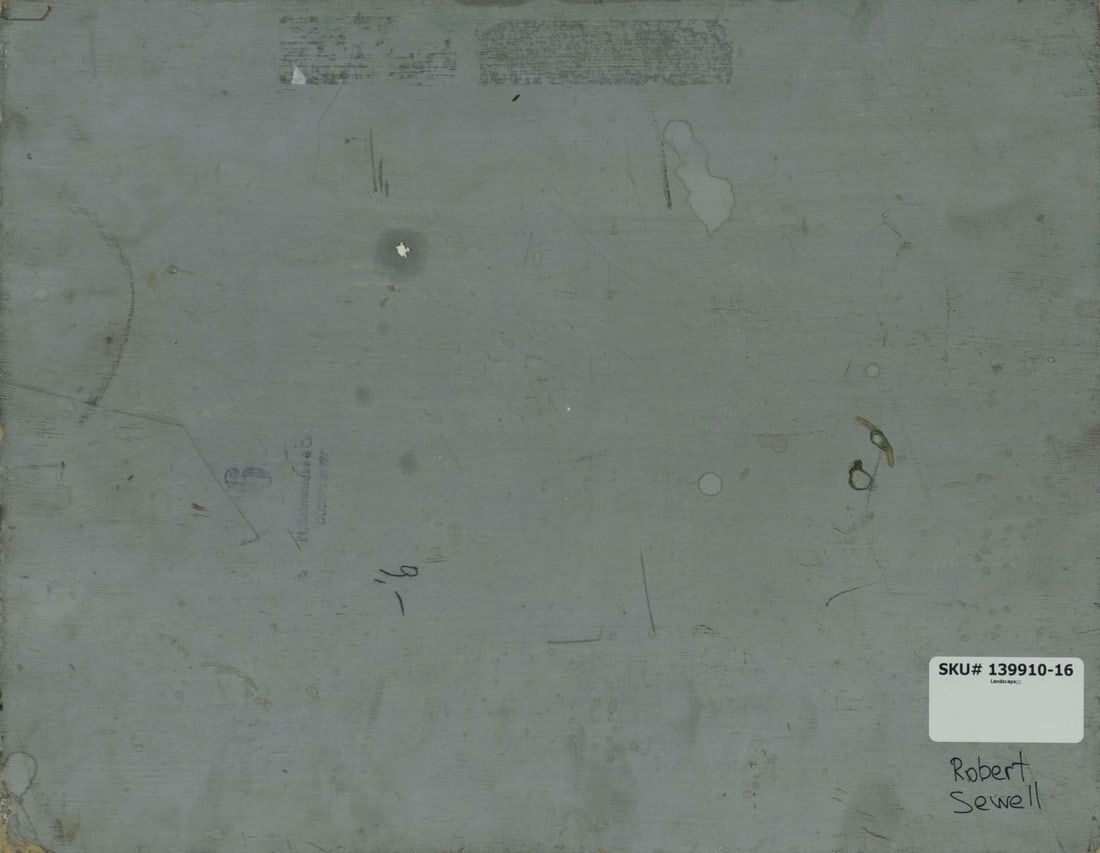 Artwork by Robert van Vorst Sewell, Landscape, Made of oil on board