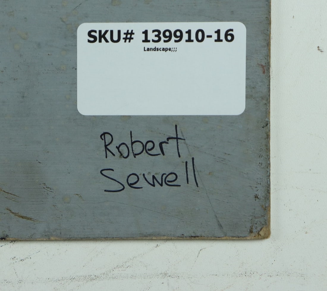 Artwork by Robert van Vorst Sewell, Landscape, Made of oil on board