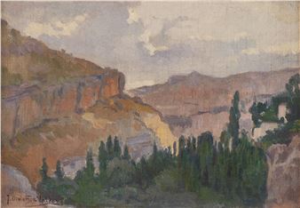 Paisaje de Cuenca - Jose Ordonez Valdes