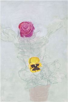 Jarron de flores - Antonio Maya Cortes