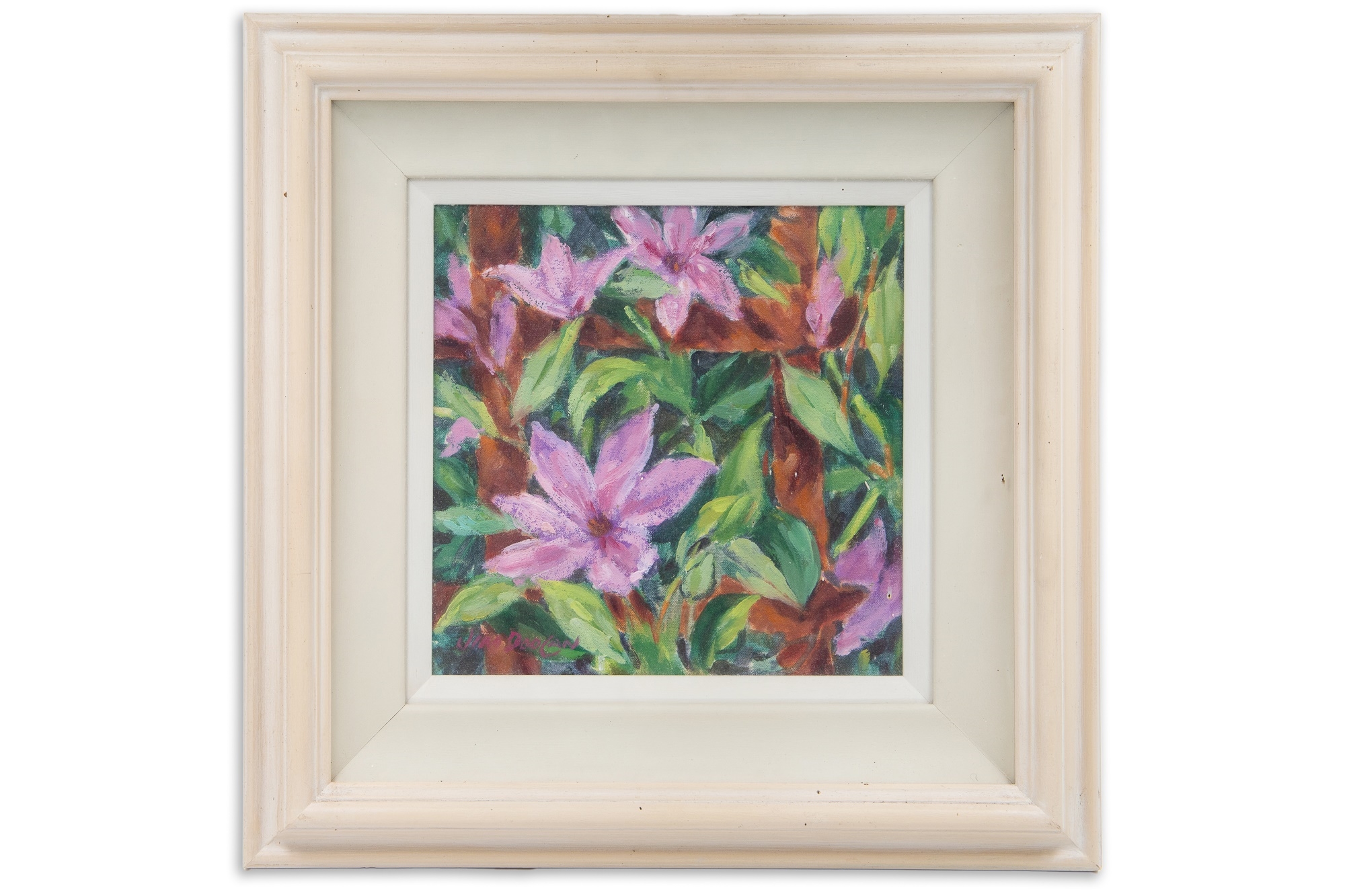 Jim Doolan | lilies in a garden | MutualArt