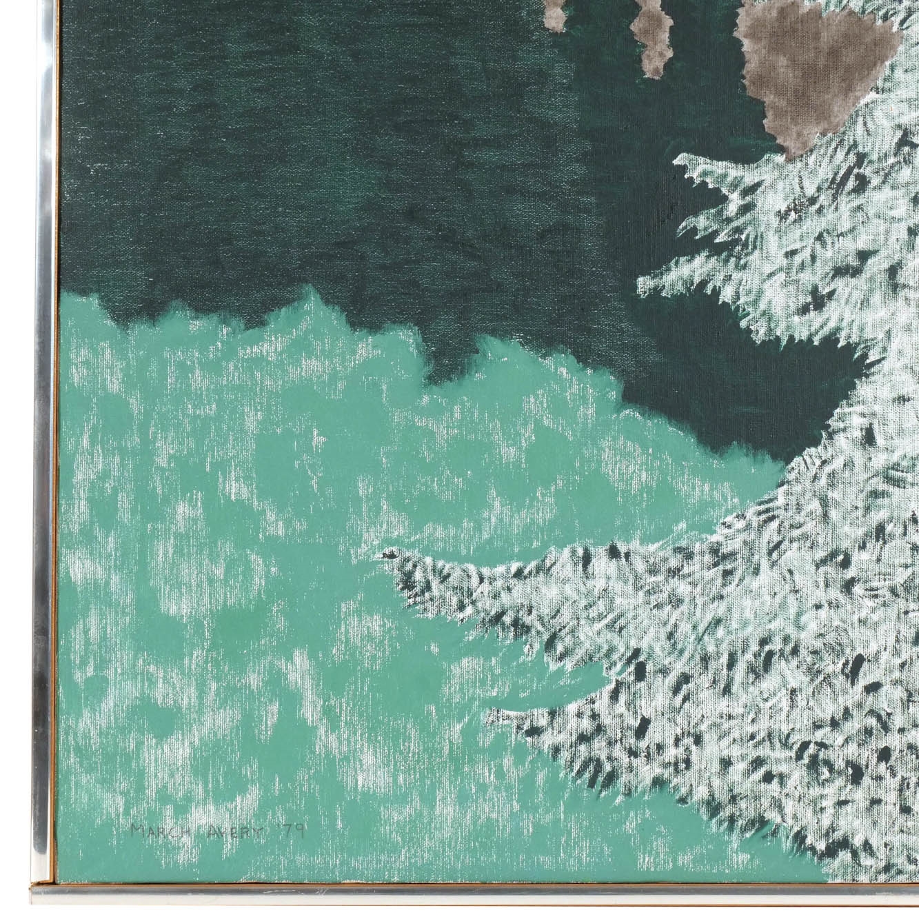 Artwork by March Avery, &#39;Austrian Alps&#39;, 1979, Made of Oil on canvas