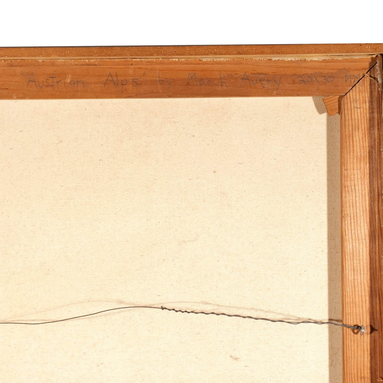 Artwork by March Avery, &#39;Austrian Alps&#39;, 1979, Made of Oil on canvas