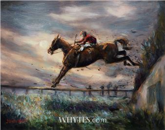 Title : LAST STIRRUP Frame dimensions : 22 - Janetta Mellet