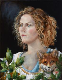 Title : THE HUNTERS Frame dimensions : 26 - Janetta Mellet