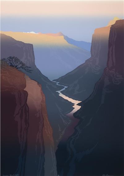 Canyon’s First Light by Ron Hoeksema