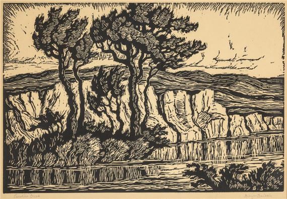 Sunshine Creek by Birger Sandzén, 1931