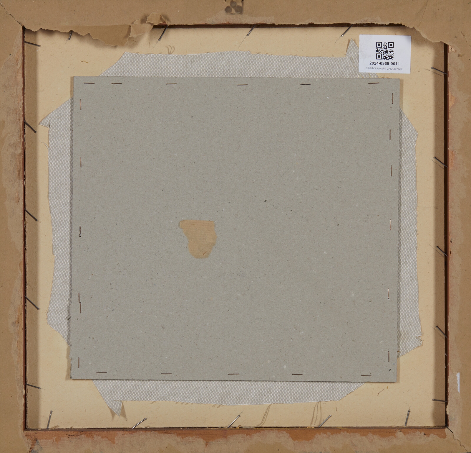 Artwork by Fausto Borrani, Mountain landscape, Made of Watercolour on paper