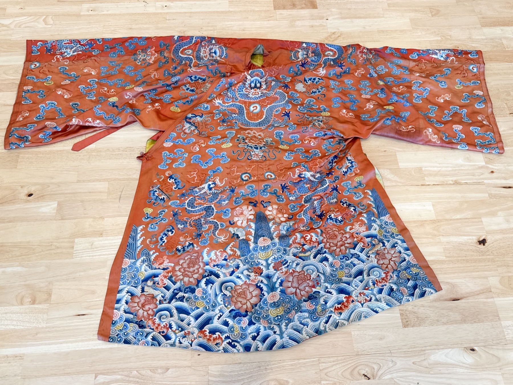 Dragon | Han Chinese Mang Ao Woman's Dragon Robe (Circa 1870) | MutualArt
