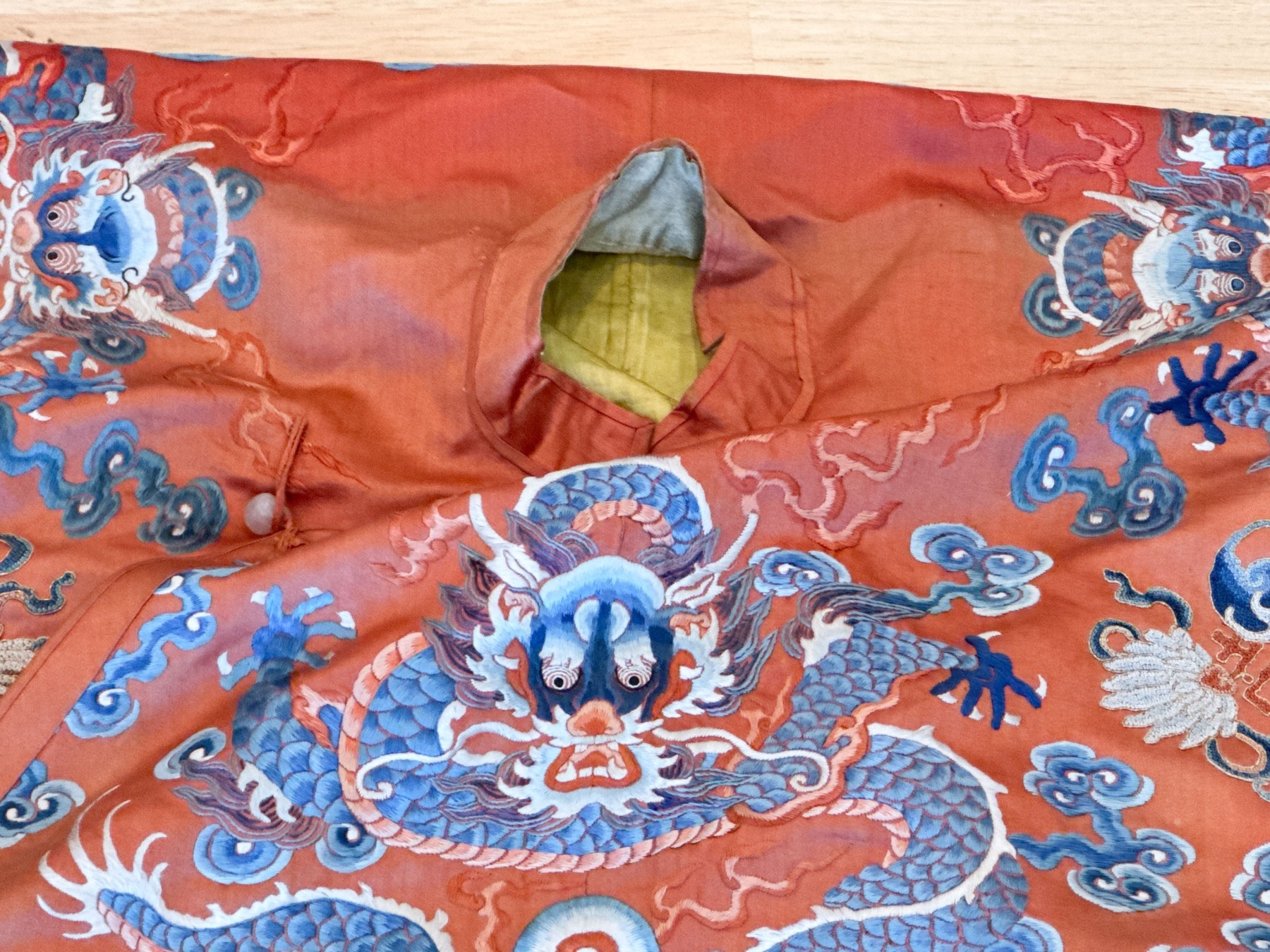 Dragon | Han Chinese Mang Ao Woman's Dragon Robe (Circa 1870) | MutualArt