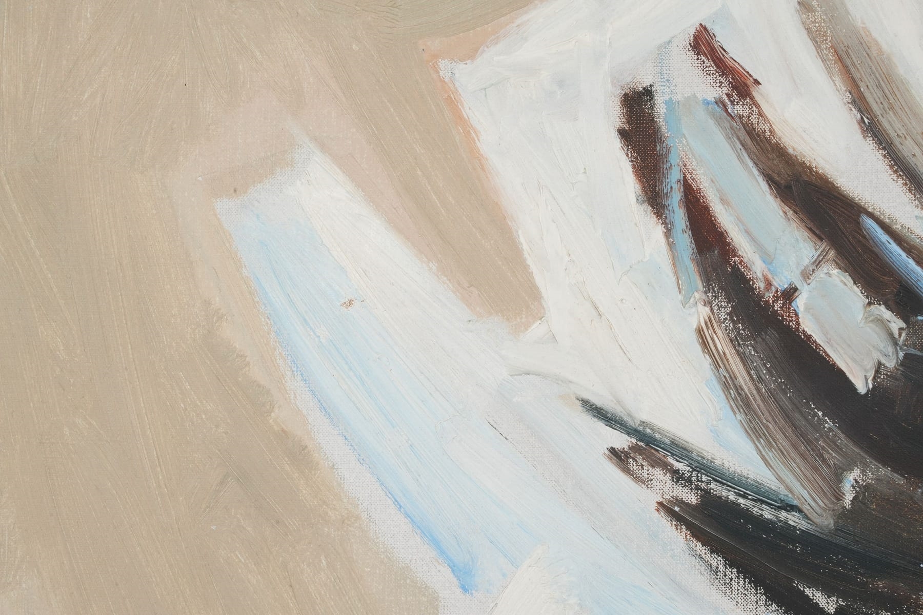 Artwork by Dorothy Ruhne-Sempinski, Stad uppifrån, Made of oil on canvas