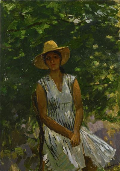 Im Garten by Gennadij Koroljow, 1963