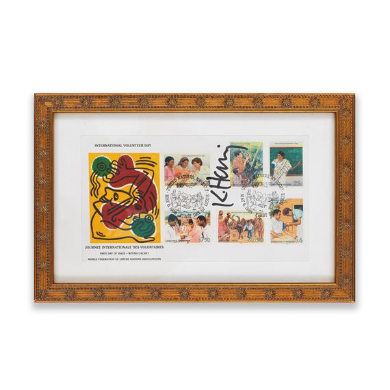 International Volunteer Day by Keith Haring, 1988
